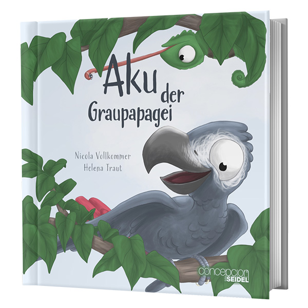 Aku der Graupapagei | Cover vorne